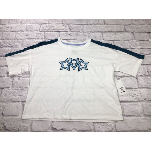 NEW Xersion Girls Plus Size XXL 20.5 Quick-DrinShort Sleeve T-Shirt - Picture 1 of 4